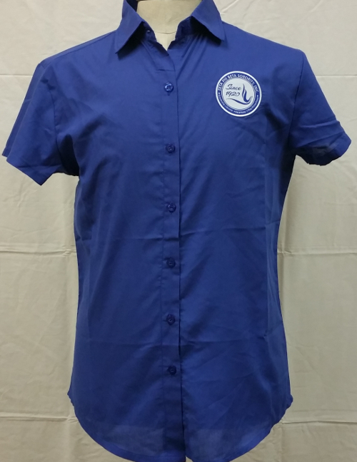 Zeta Button-Down Collar Short-sleeve Shirt